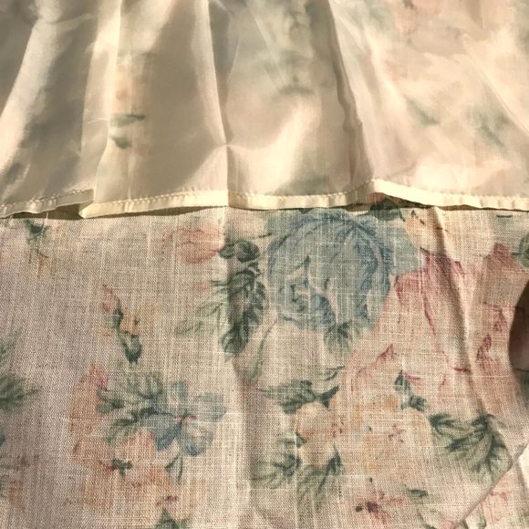 Vintage 80's EHL Floral Print Long Sleeve One Button Size 18W Blazer Jacket - Picture 10 of 14